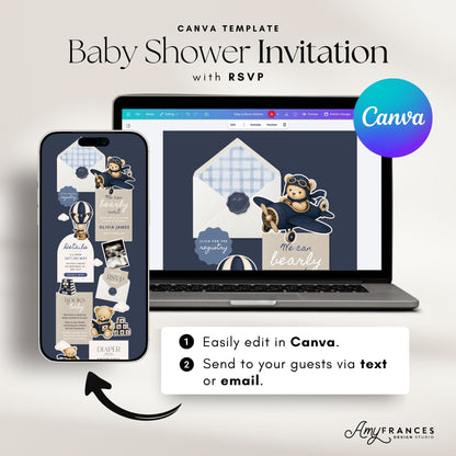 Baby Shower Digital Invitation