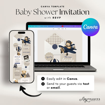 Baby Shower Digital Invitation