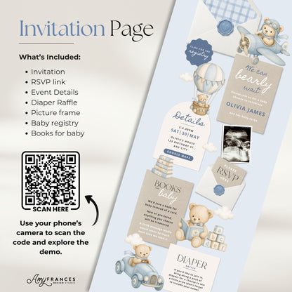 Baby Shower Digital Invitation