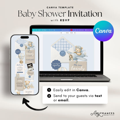 Baby Shower Digital Invitation