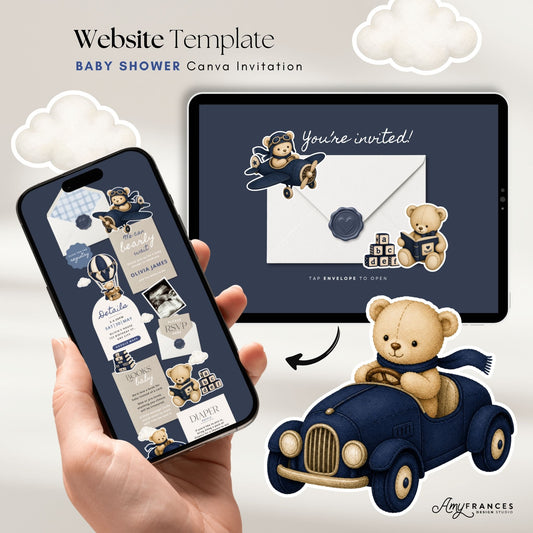Baby Shower Digital Invitation