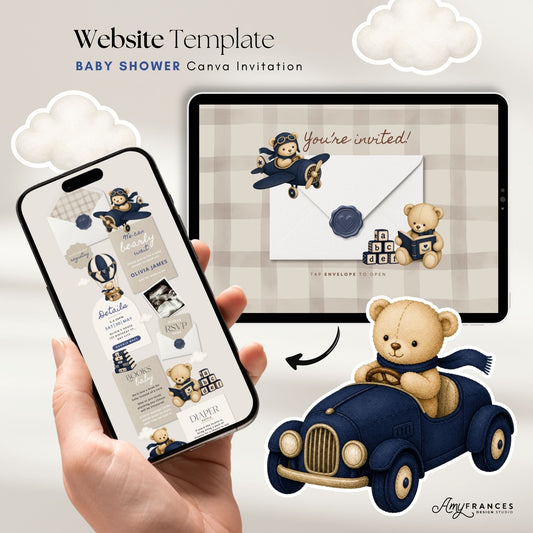 Baby Shower Digital Invitation