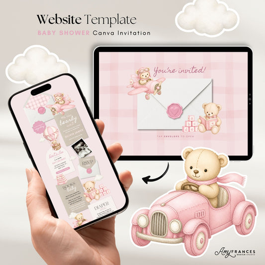 Baby Shower Digital Invitation