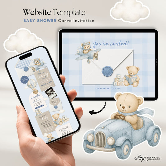 Baby Shower Digital Invitation