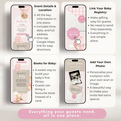 Baby Shower Digital Invitation