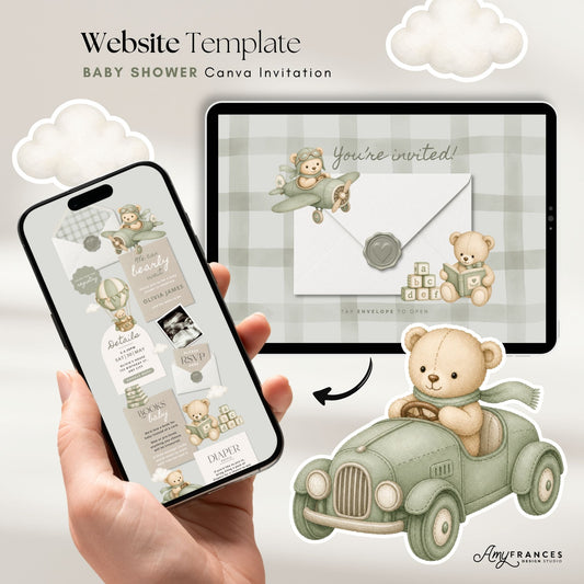 Baby Shower Digital Invitation
