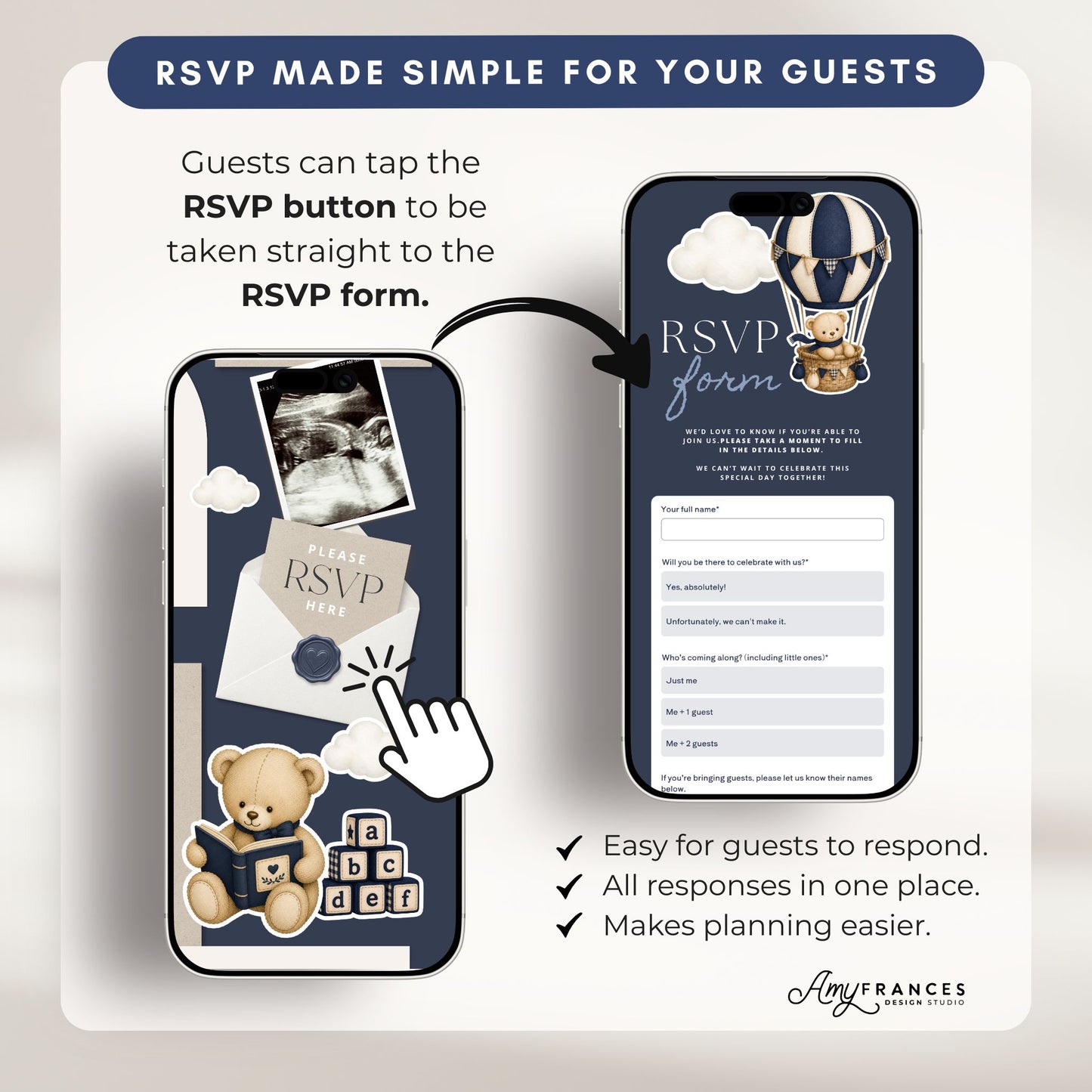 Baby Shower Digital Invitation
