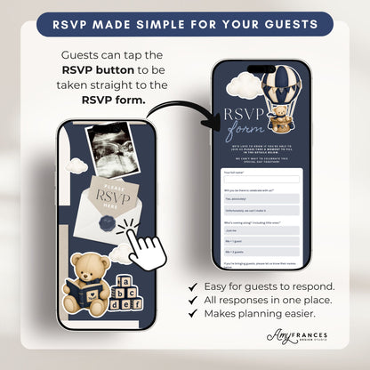 Baby Shower Digital Invitation