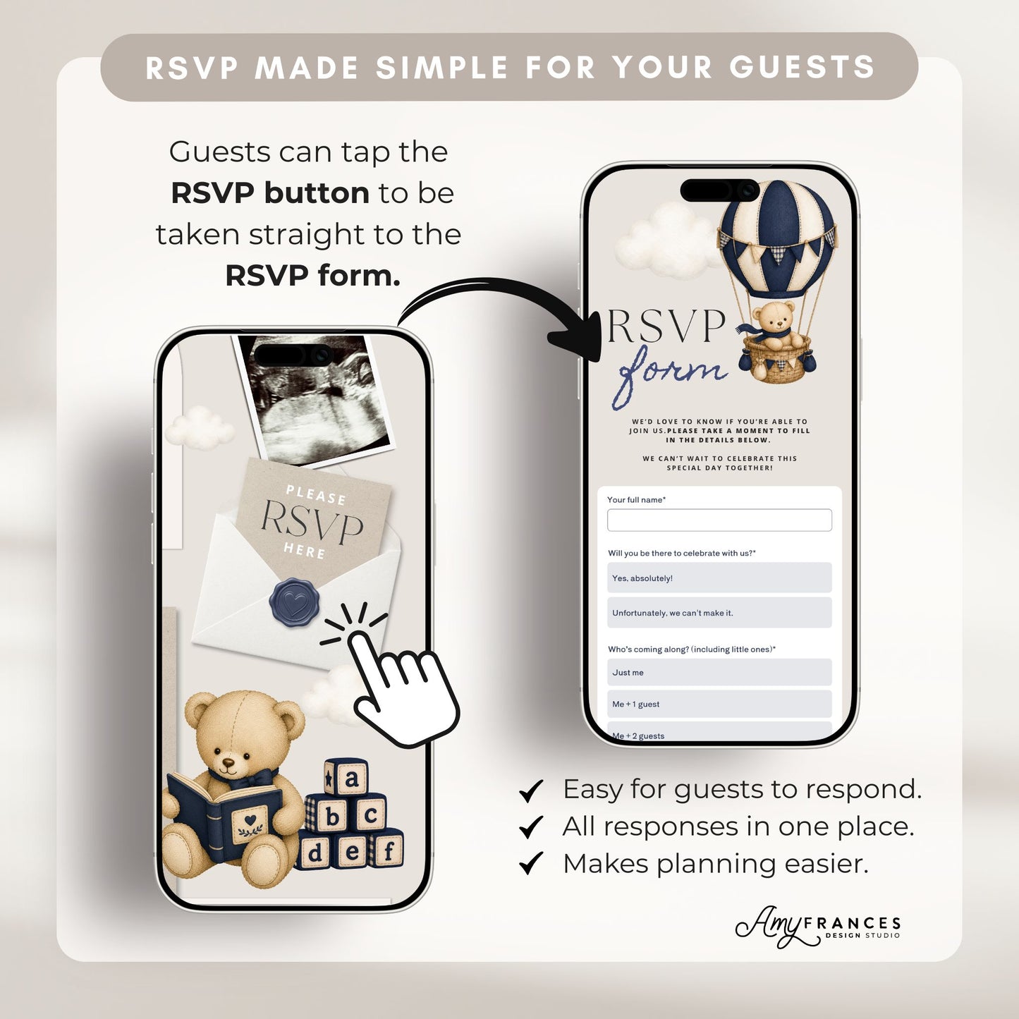 Baby Shower Digital Invitation