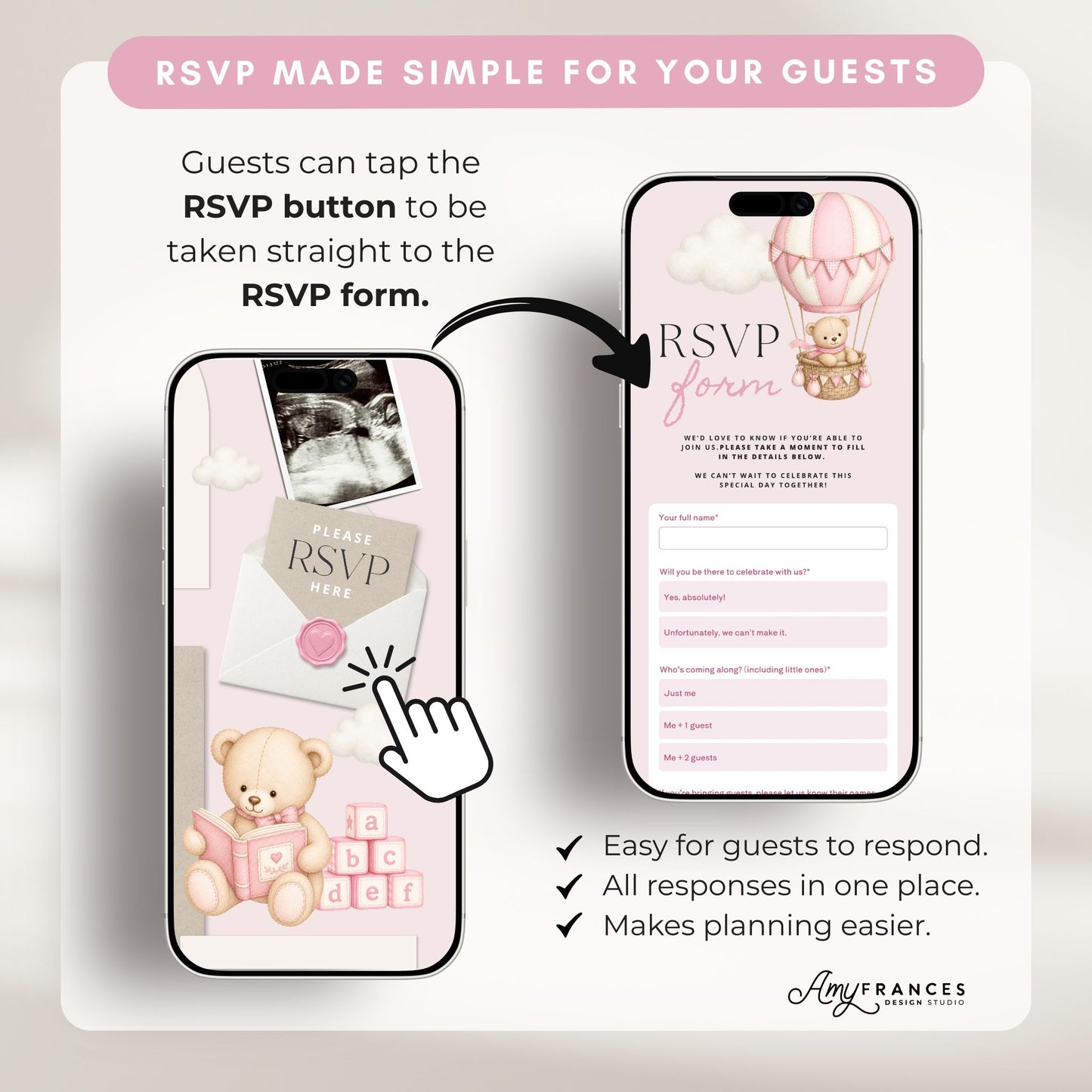 Baby Shower Digital Invitation