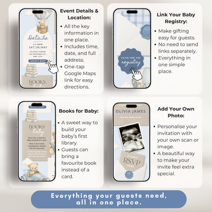 Baby Shower Digital Invitation