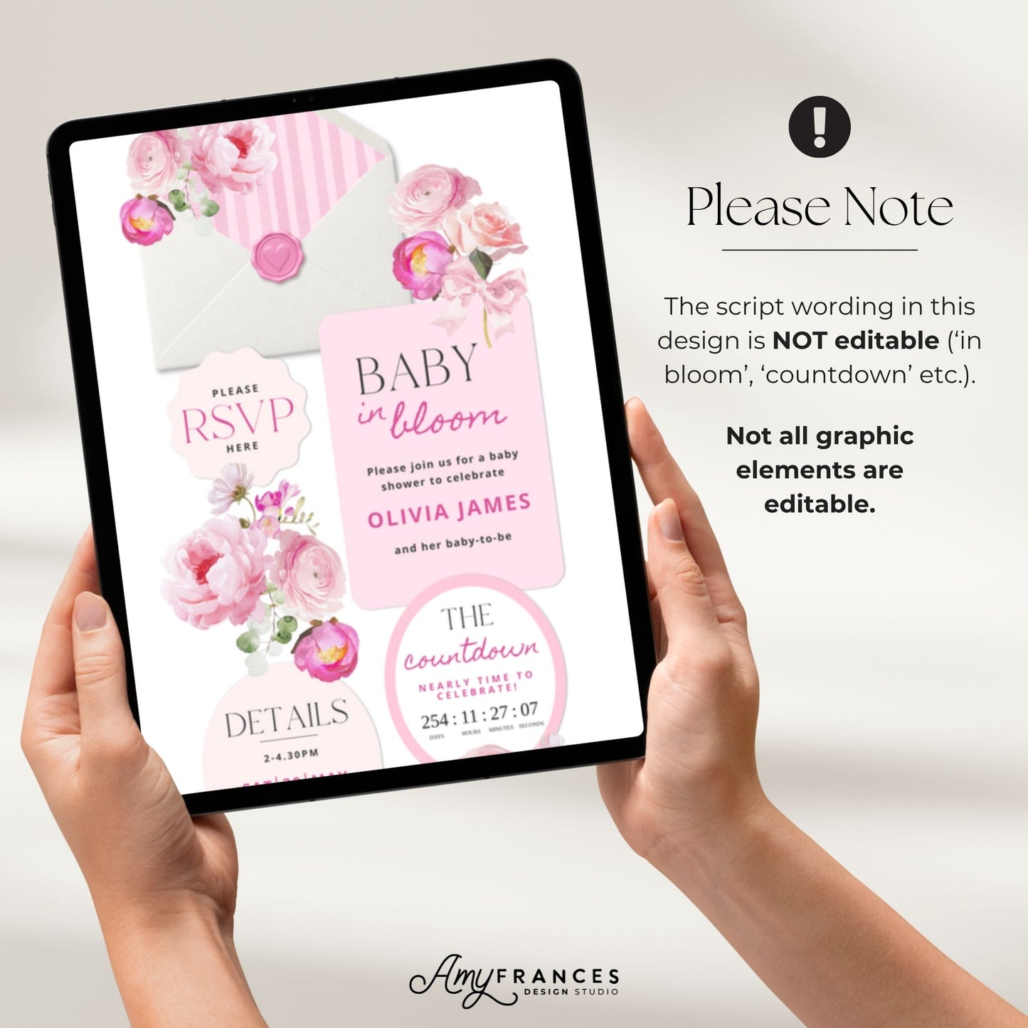 Baby Shower Digital Invitation