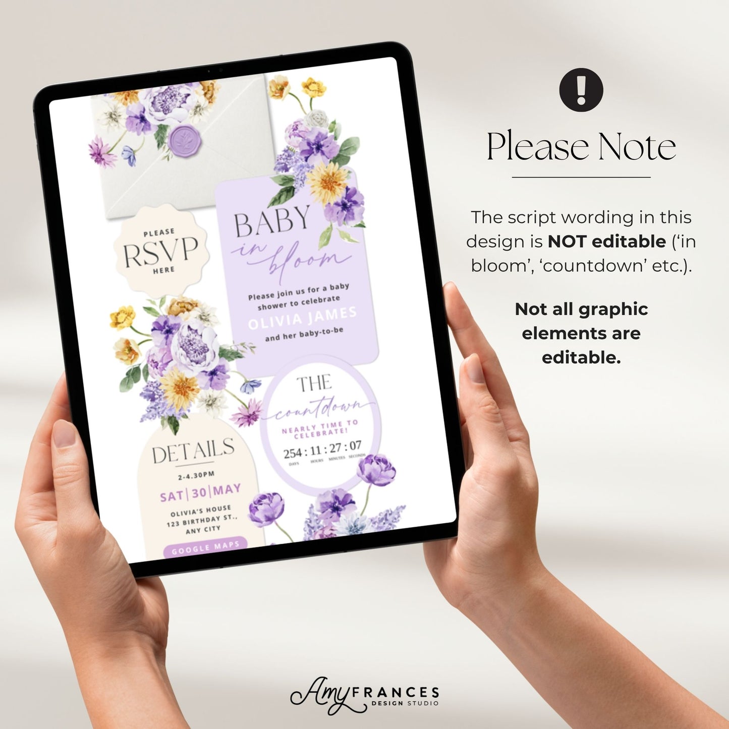 Baby Shower Digital Invitation