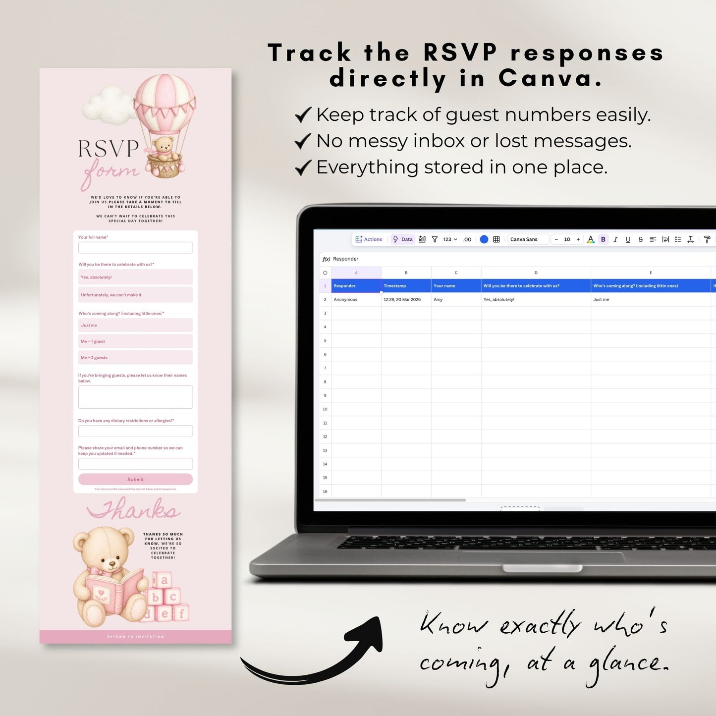 Baby Shower Digital Invitation