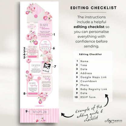 Baby Shower Digital Invitation