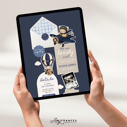 Baby Shower Digital Invitation