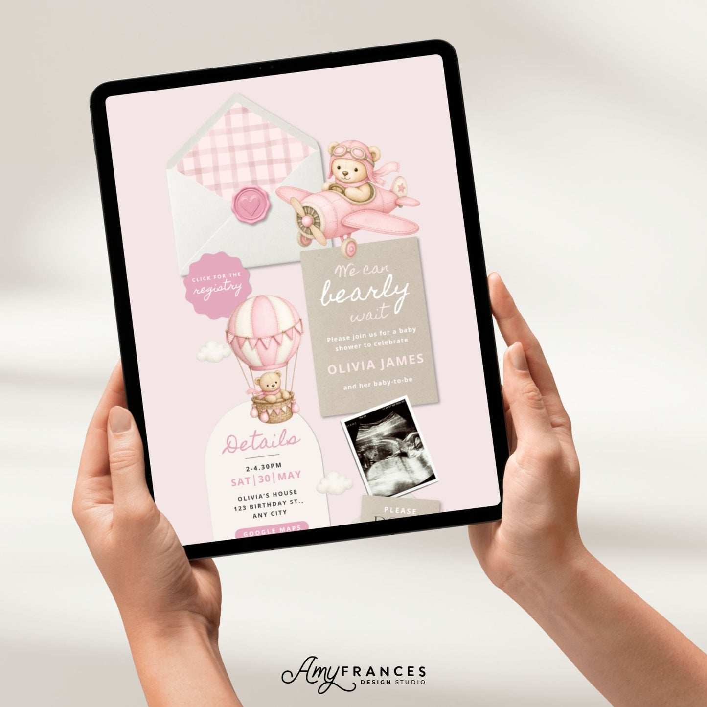 Baby Shower Digital Invitation