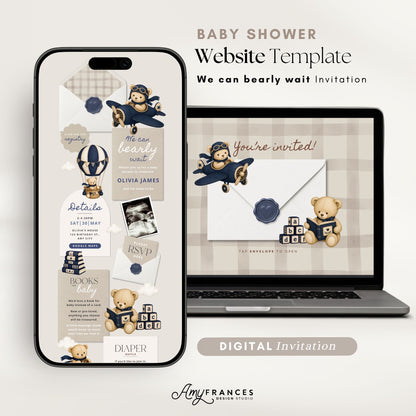 Baby Shower Digital Invitation