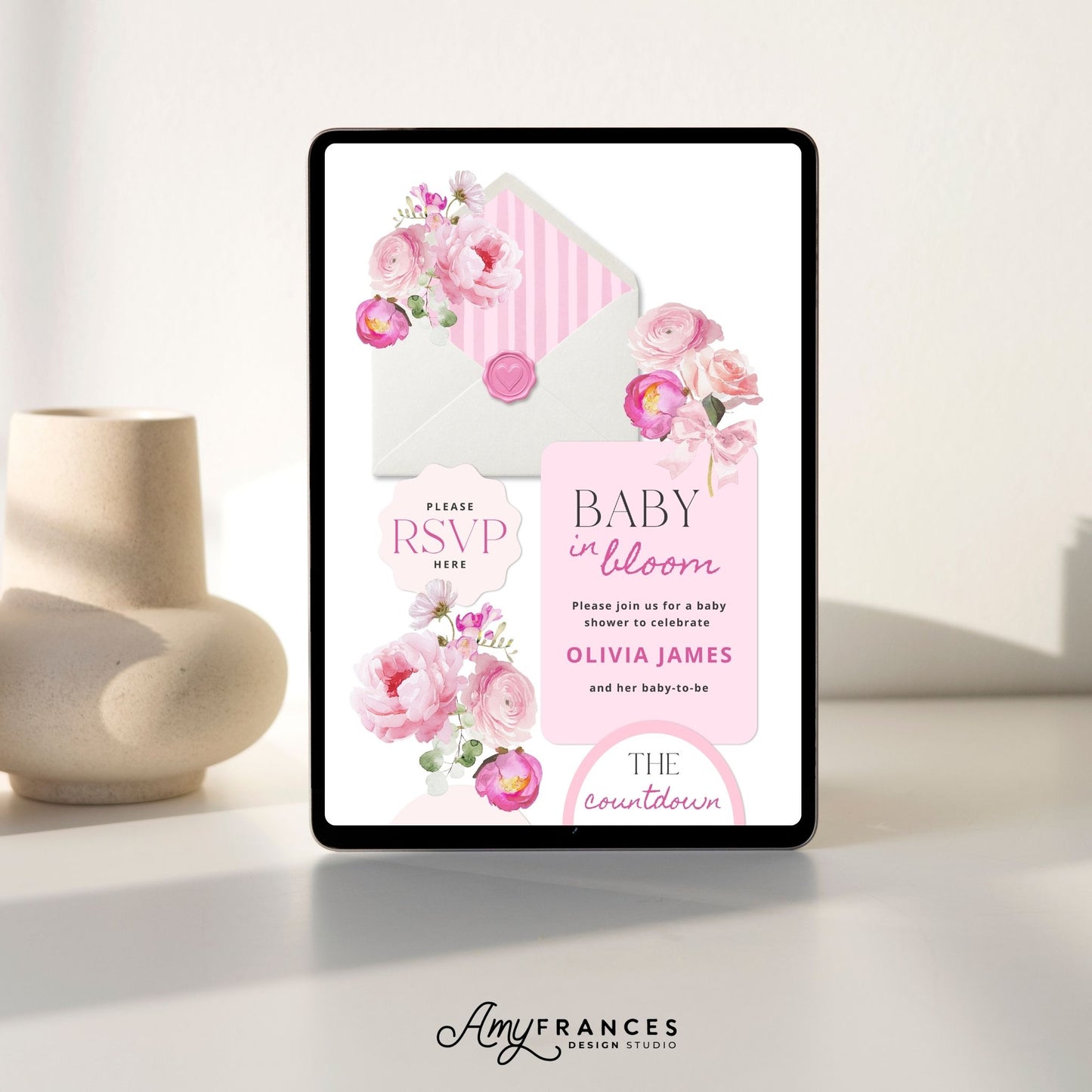 Baby Shower Digital Invitation