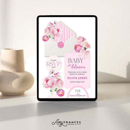 Baby Shower Digital Invitation