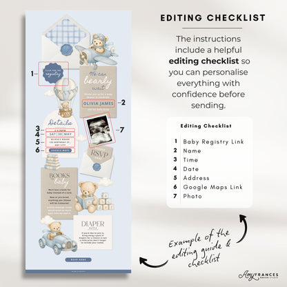 Baby Shower Digital Invitation