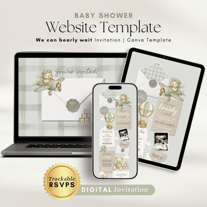 Baby Shower Digital Invitation