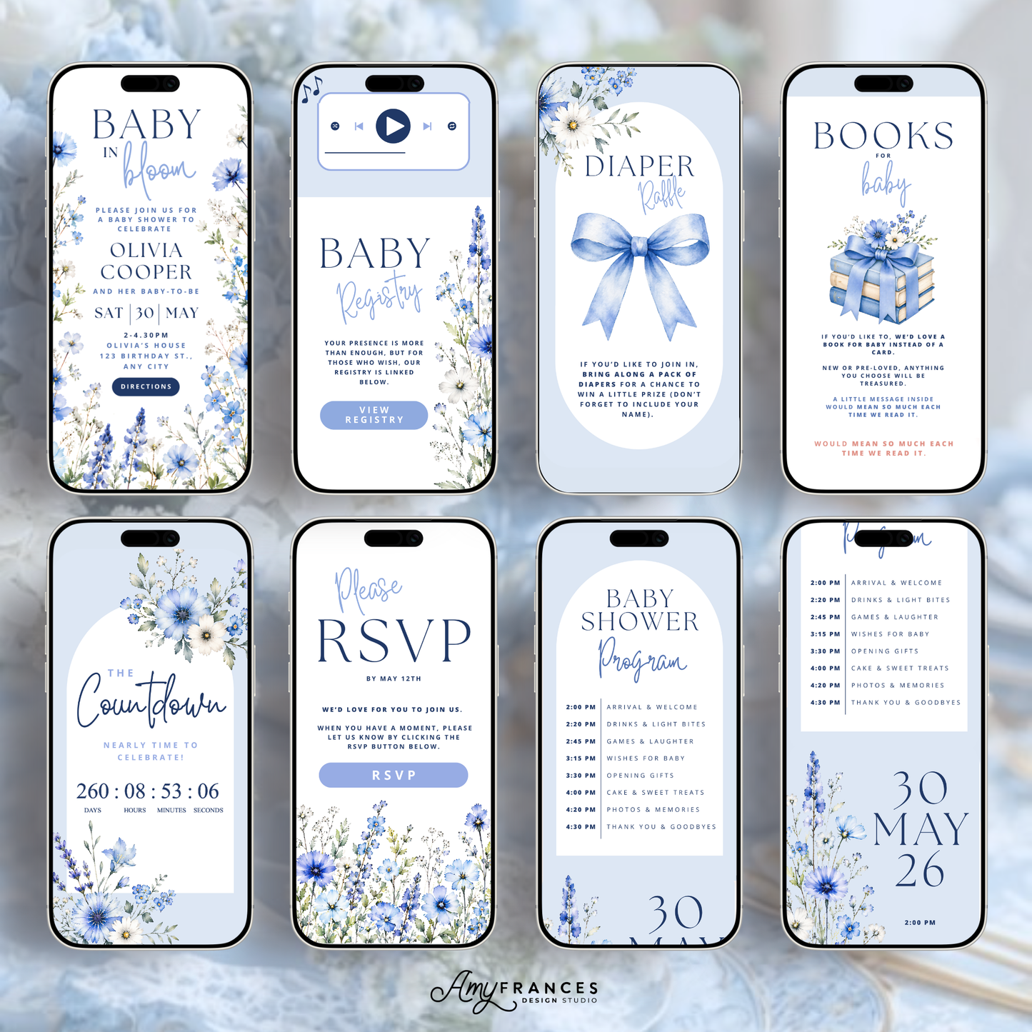 Baby Shower Digital Invitation