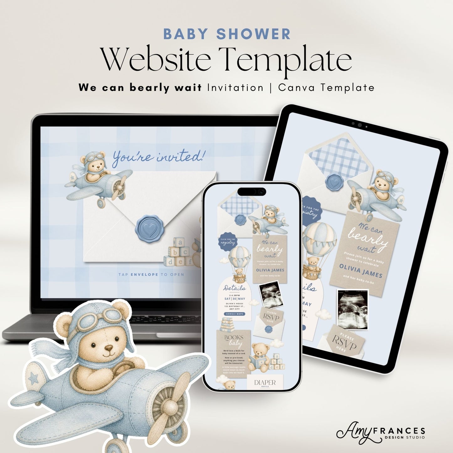Baby Shower Digital Invitation