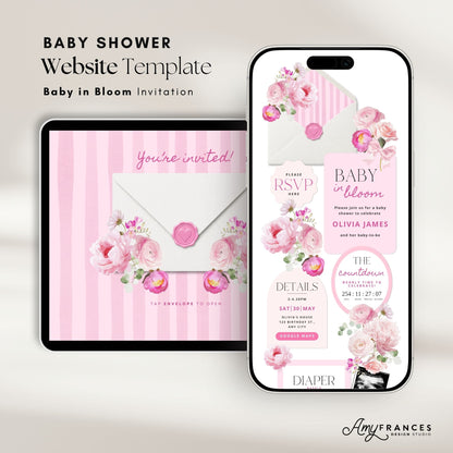 Baby Shower Digital Invitation