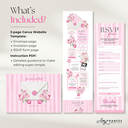 Baby Shower Digital Invitation