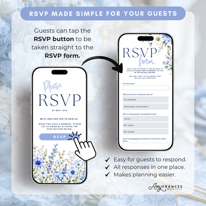 Baby Shower Digital Invitation