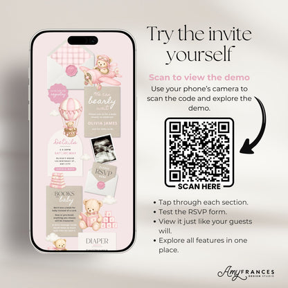 Baby Shower Digital Invitation