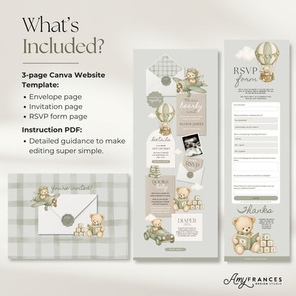 Baby Shower Digital Invitation