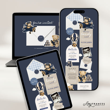 Baby Shower Digital Invitation