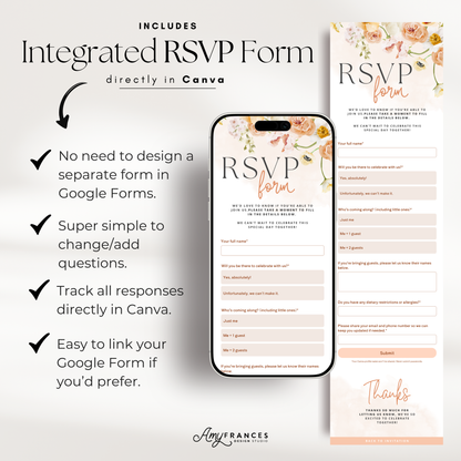 Baby Shower Digital Invitation