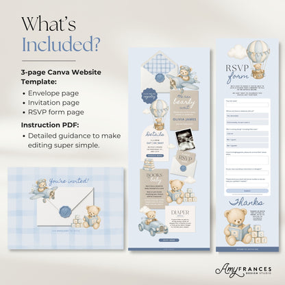 Baby Shower Digital Invitation