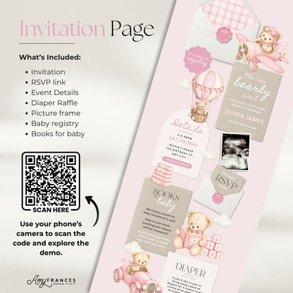 Baby Shower Digital Invitation