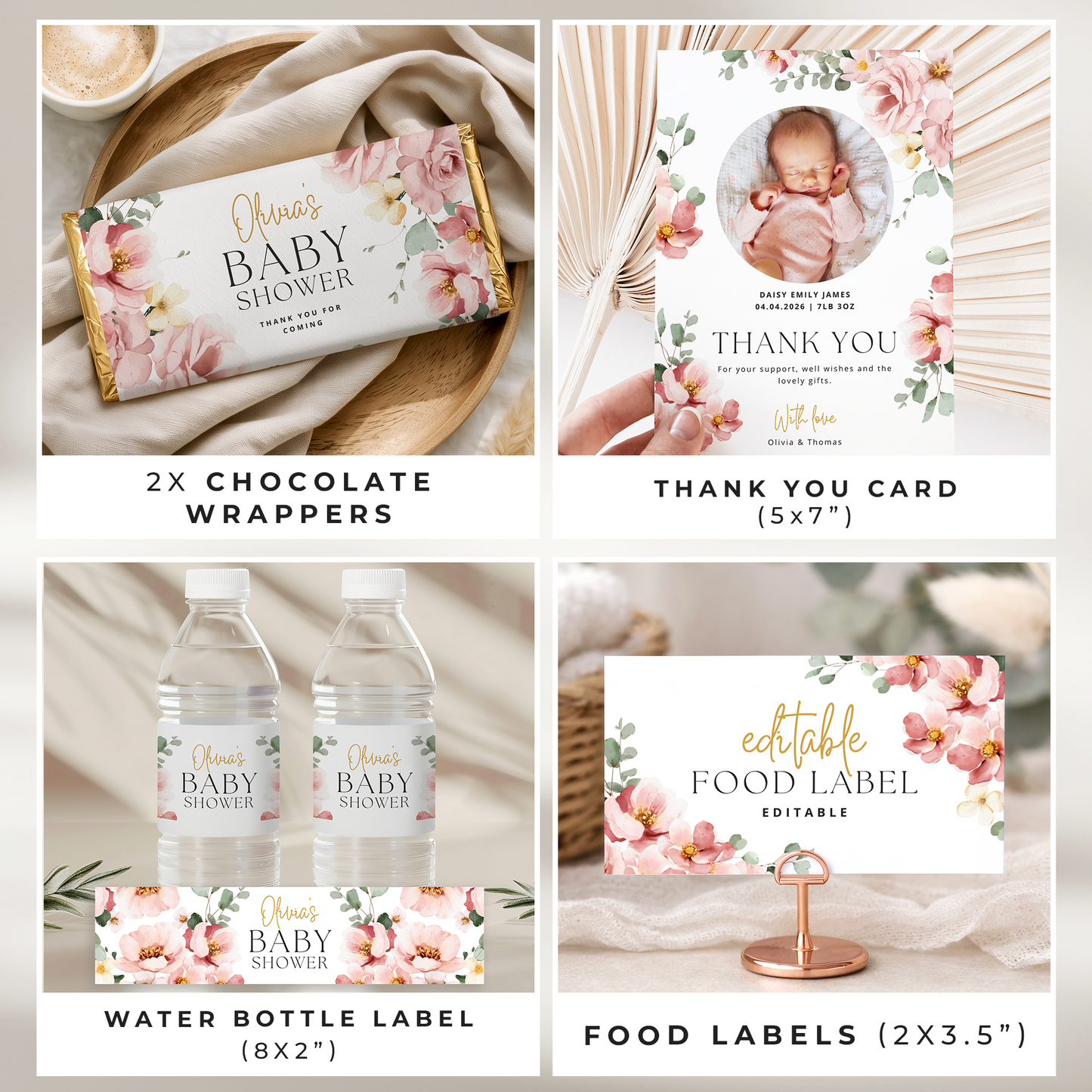 Baby Shower Invitation Bundle