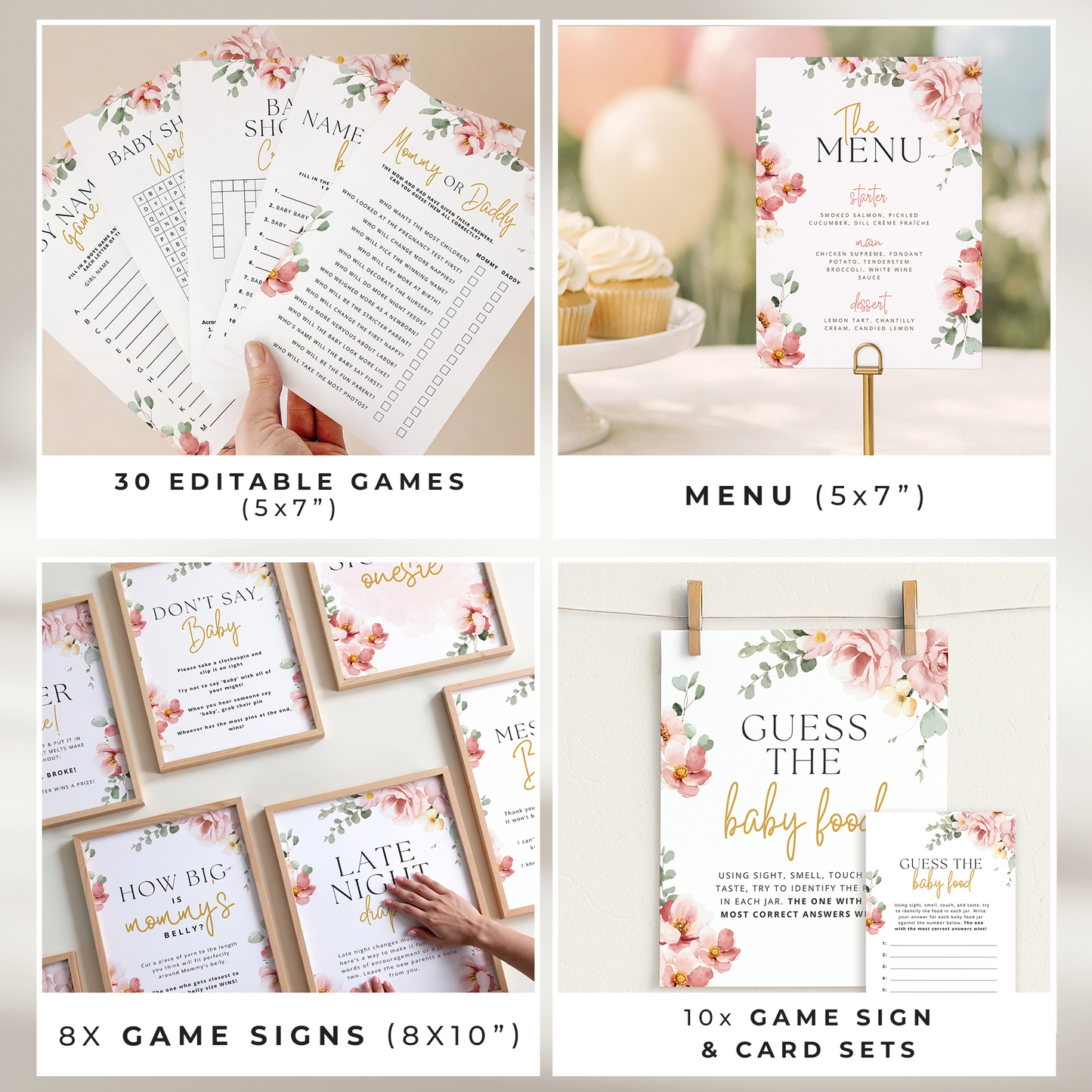 Baby Shower Invitation Bundle