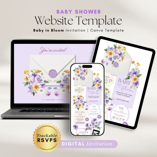 Baby Shower Digital Invitation