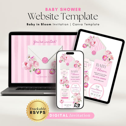 Baby Shower Digital Invitation