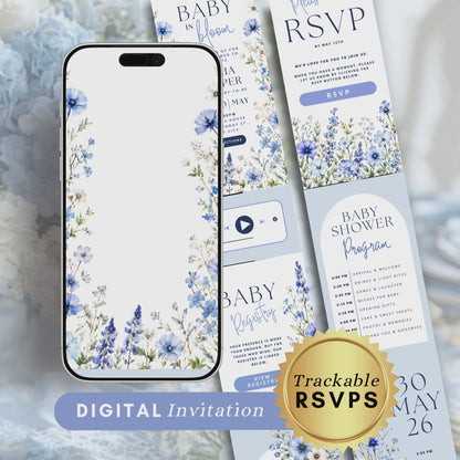 Baby Shower Digital Invitation